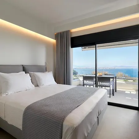Pachnes Luxury - Heated Pool, Sea View Apartmán Kounoupidhianá
