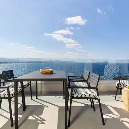 Apartmán Pachnes Luxury - Heated Pool, Sea View Kounoupidhianá